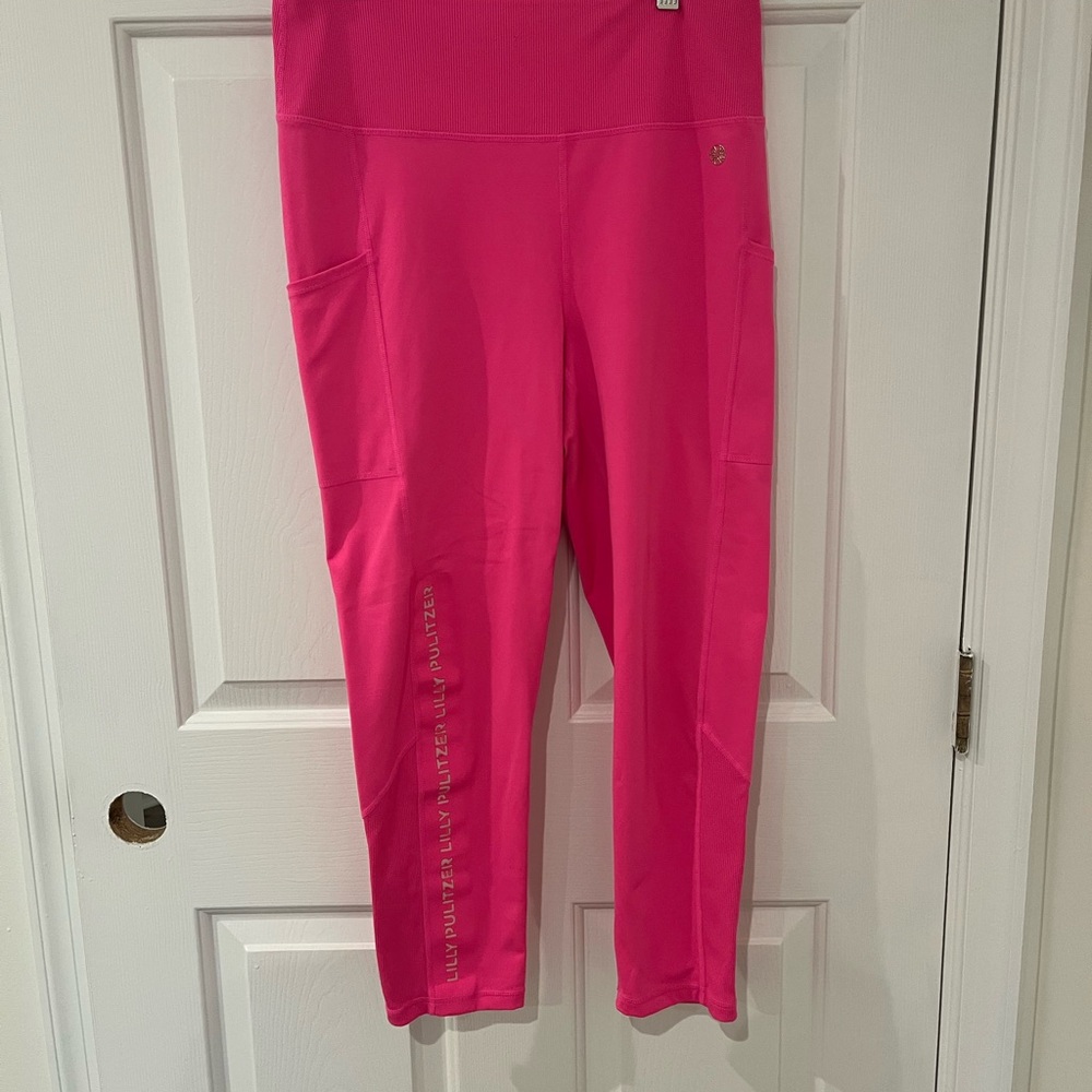 LILLY PULITZER Leggings Bright Pink Athletic